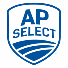 AP Select Blue on Transparent Registered
