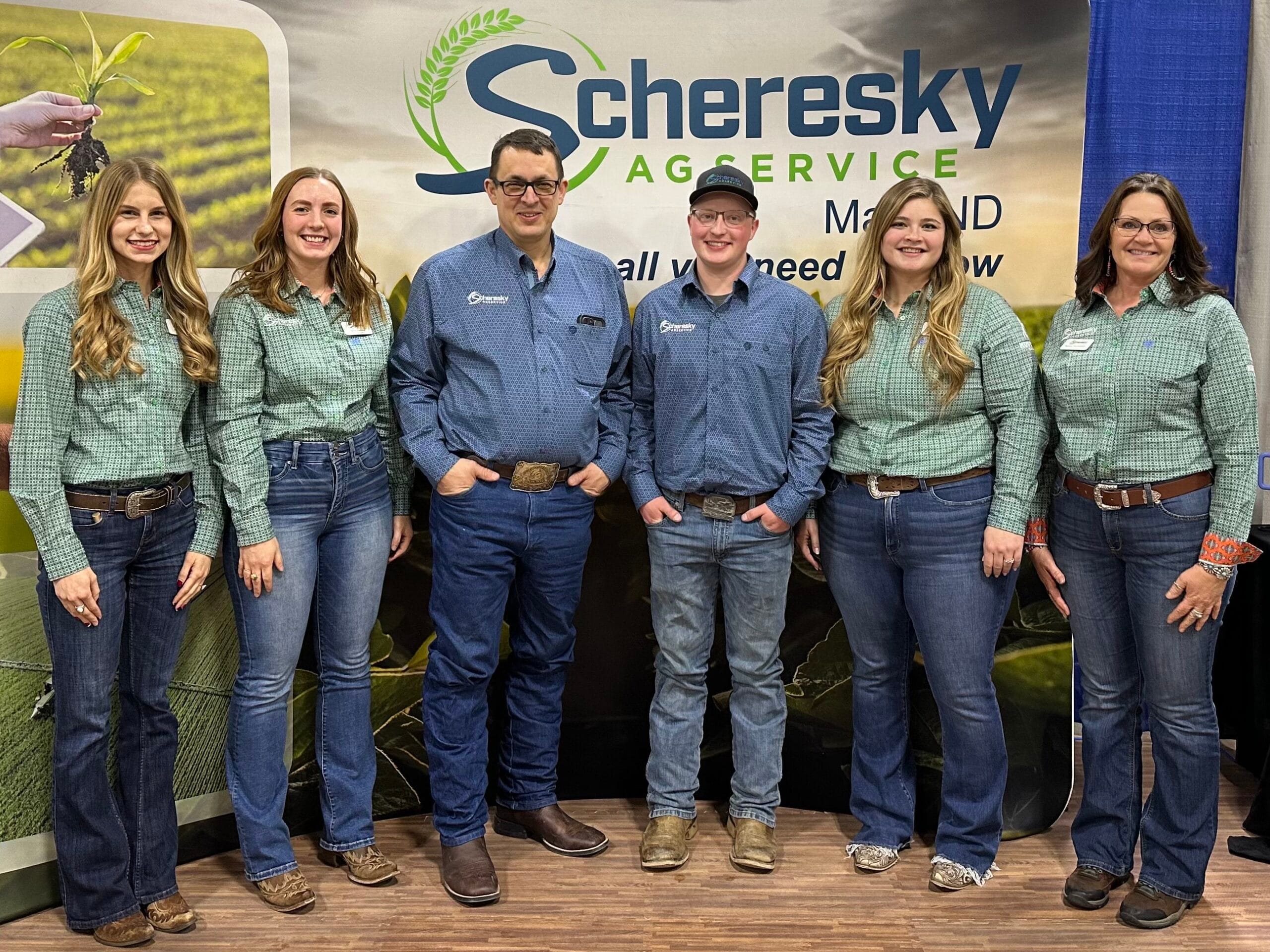 Sales Staff at the Ag Show